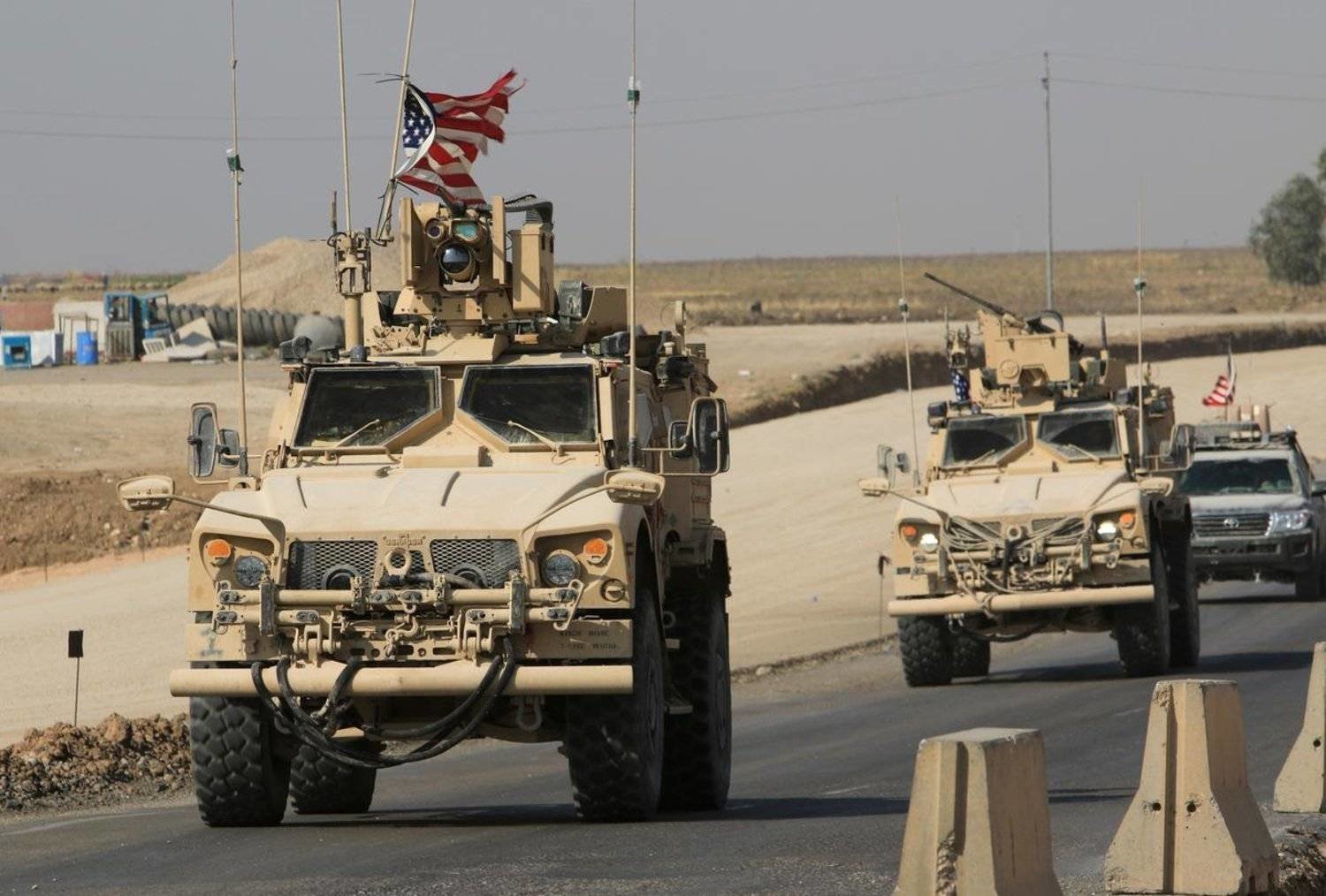 U.S. strikes trucks on Syrian-Iraqi border