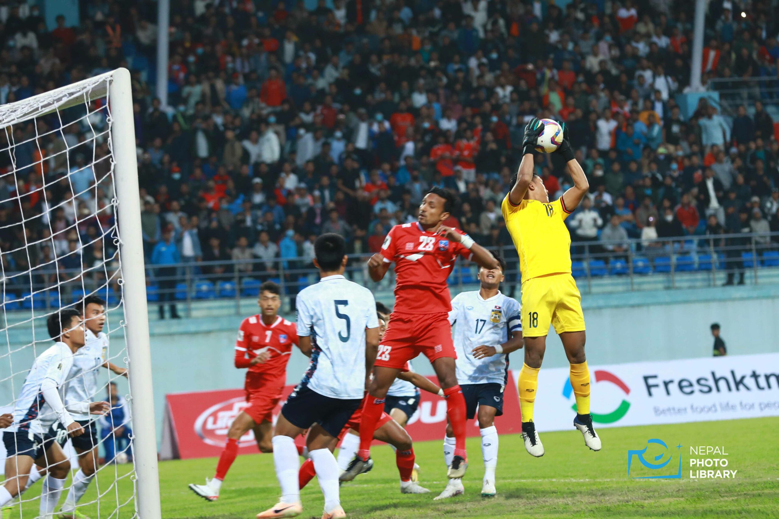 Nepal held draw with Laos (photos)