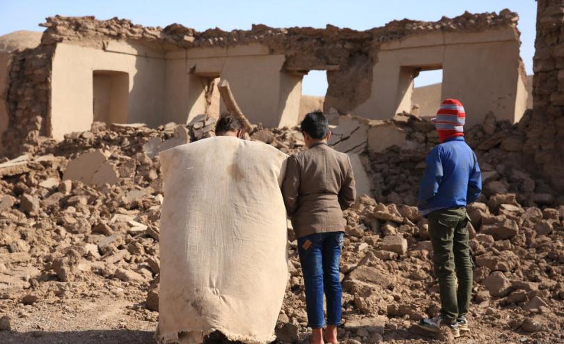 Earthquake-affected Afghans looking for shelter as winter approaches