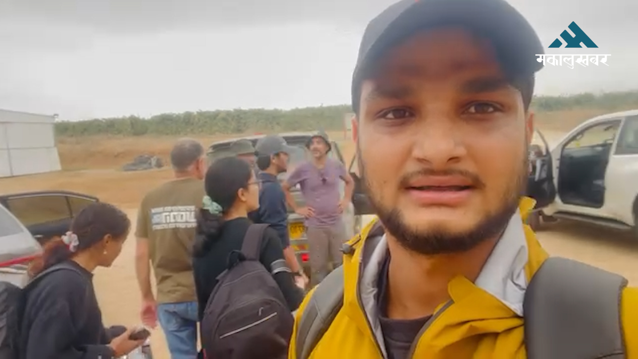 Israeli army shifting Nepali students to a safe place (video)
