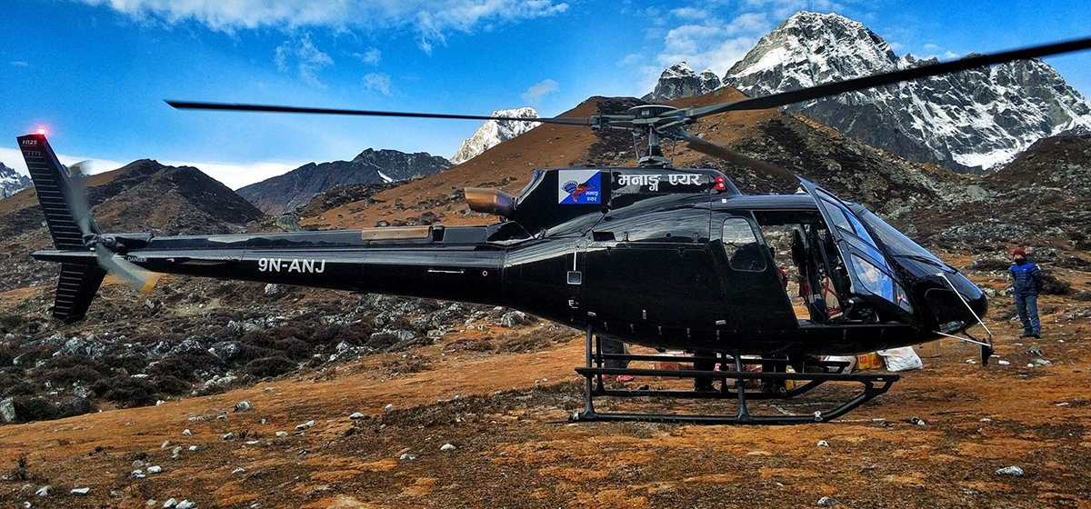 Manang Air helicopter crashes in Solukhumbu during rescue mission