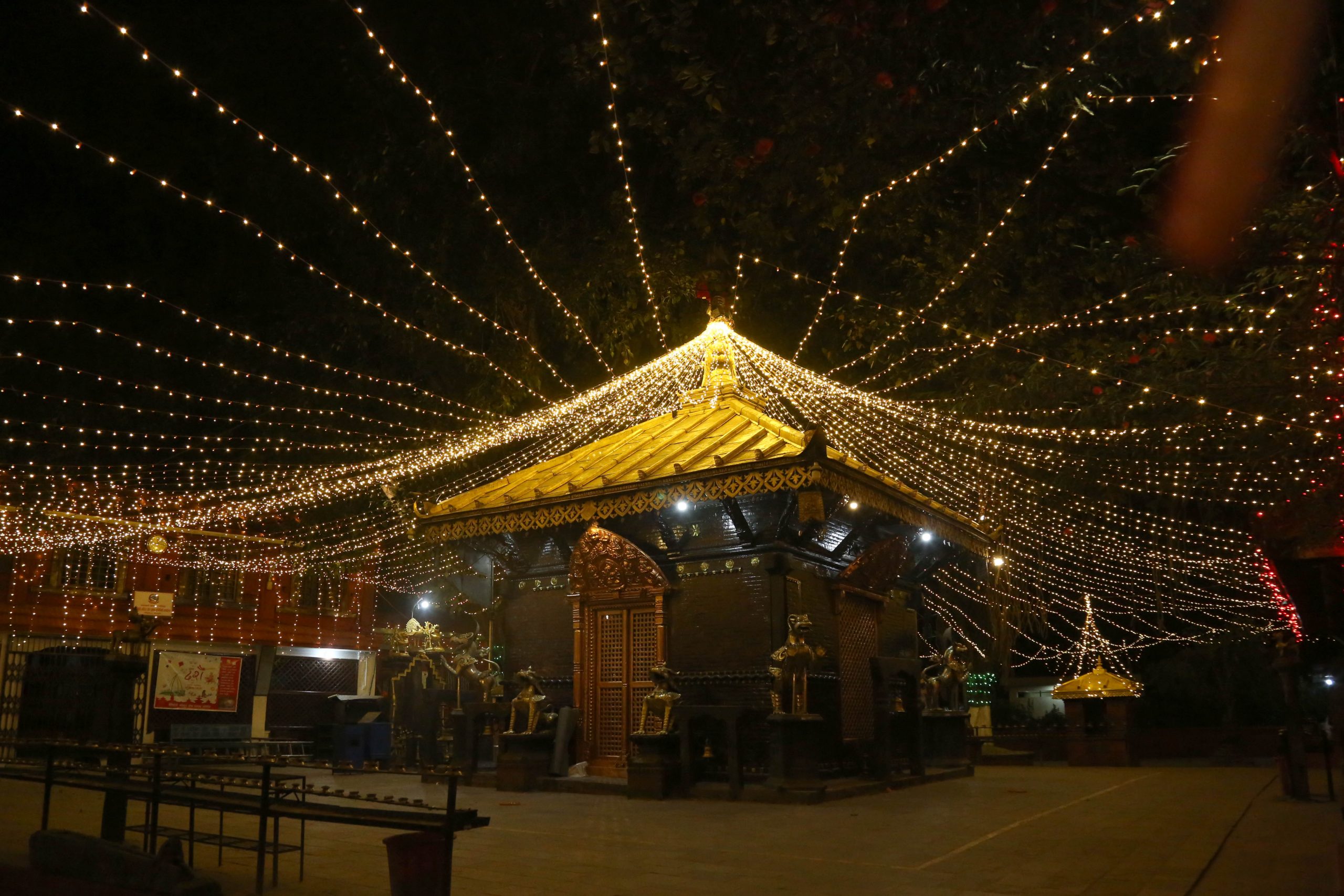 Maiti Devi Temple shines bright wit the arrival of Dashain (photos)
