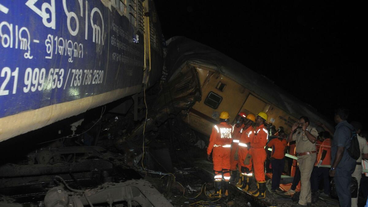 11 killed, 50 injured as 2 passenger trains collide in India