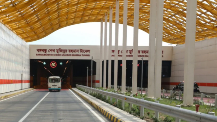 China-built underwater tunnel in Bangladesh in operation