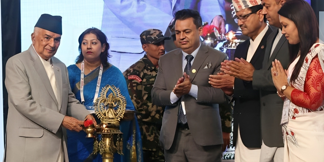 President Poudel inaugurated NRNA General Assembly, 4 contestants for chairmanship