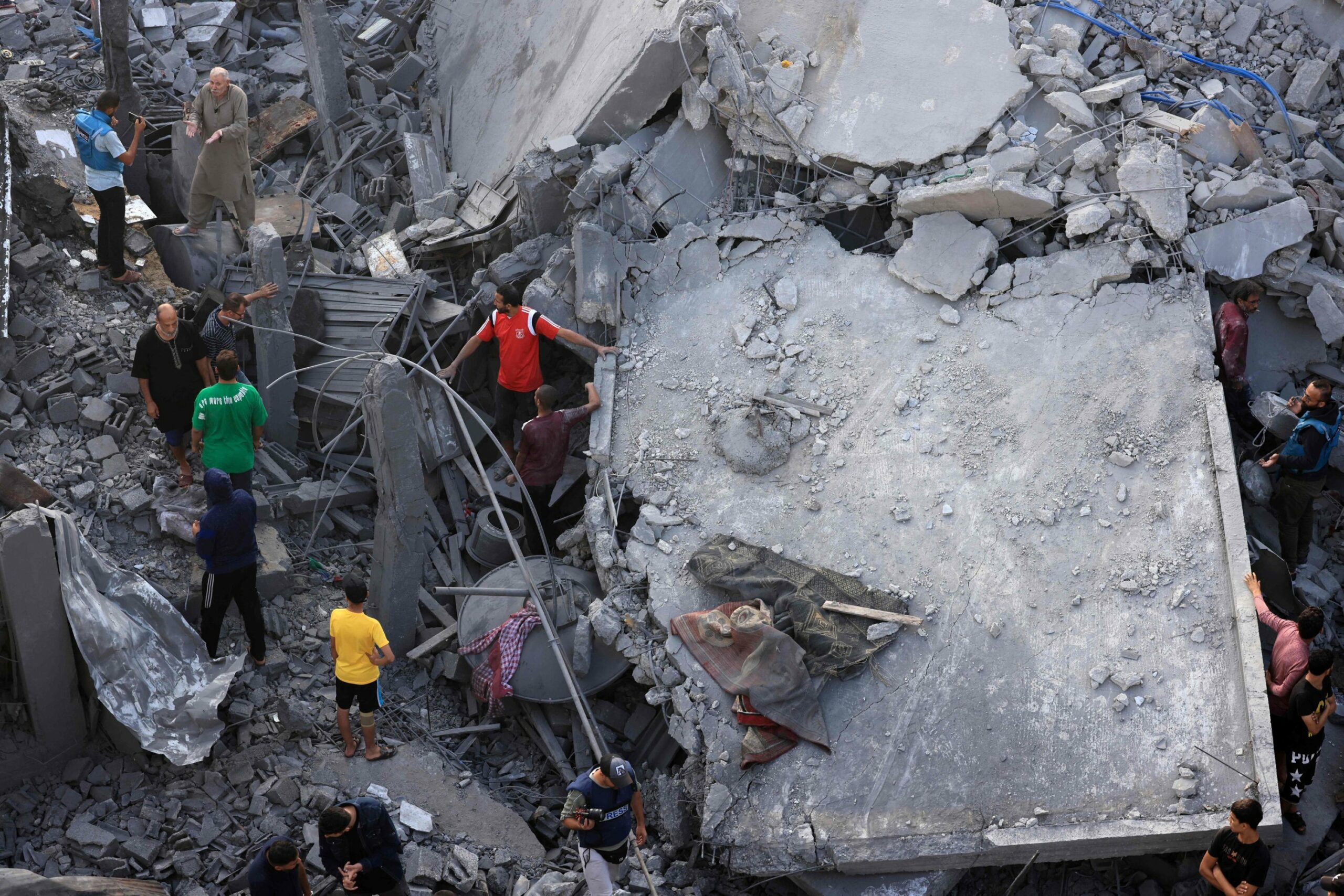 Israel-Gaza war: At least 45 killed at Al-Maghazi refugee camp