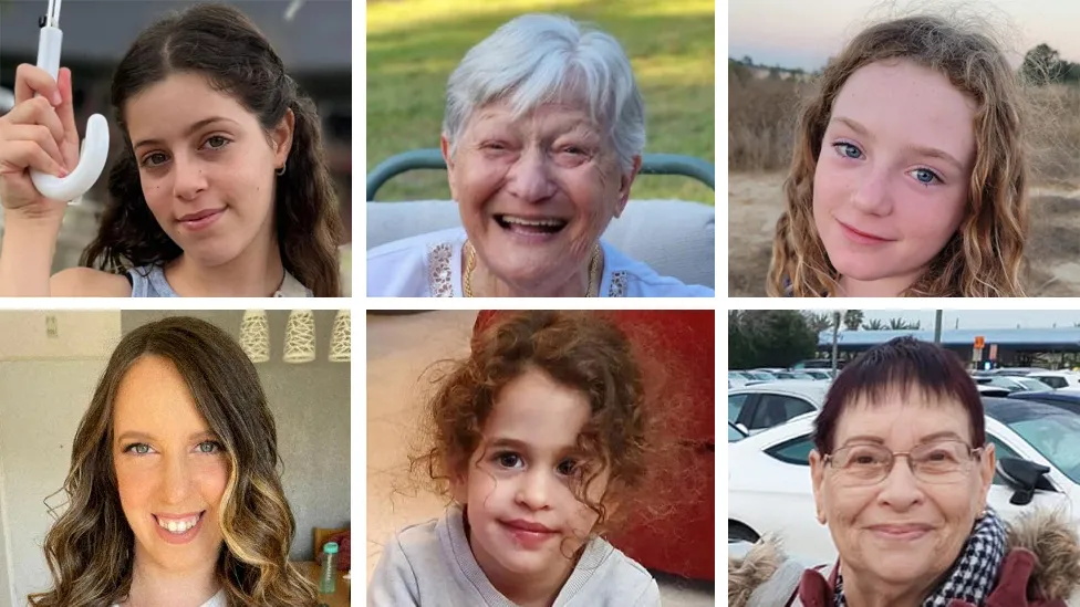 Who are the released hostages?