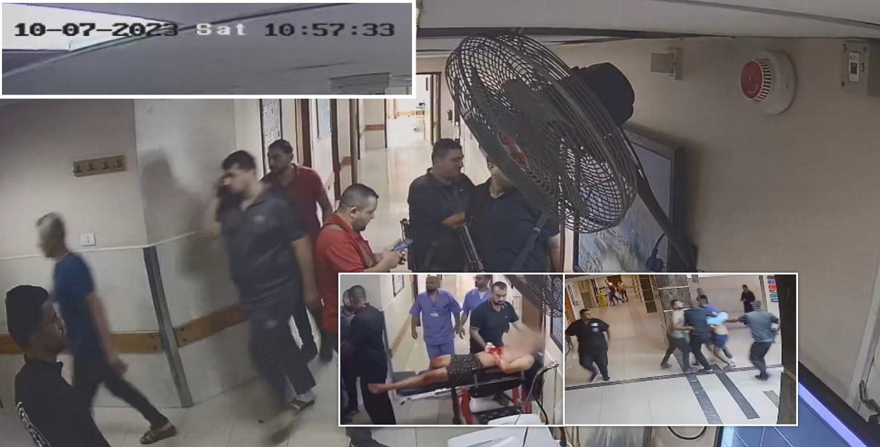 Video of Hamas taking Nepali & Thai hostages to hospital with injuries released (Video)