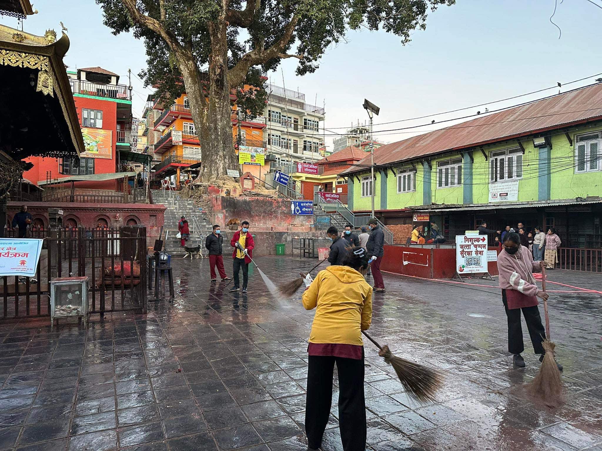 Manakamana Cable Car marks anniversary with sanitation & blood donation campaign
