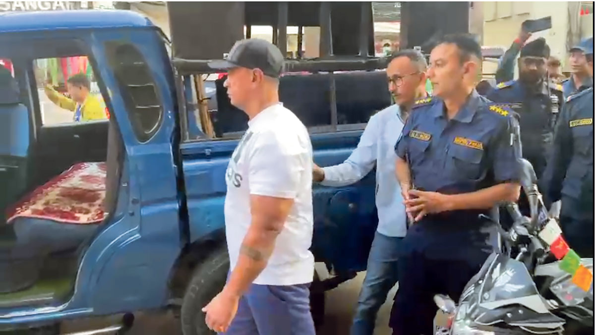 Yograj Dhakal ‘Regal’ sent to Banke prison following court verdict
