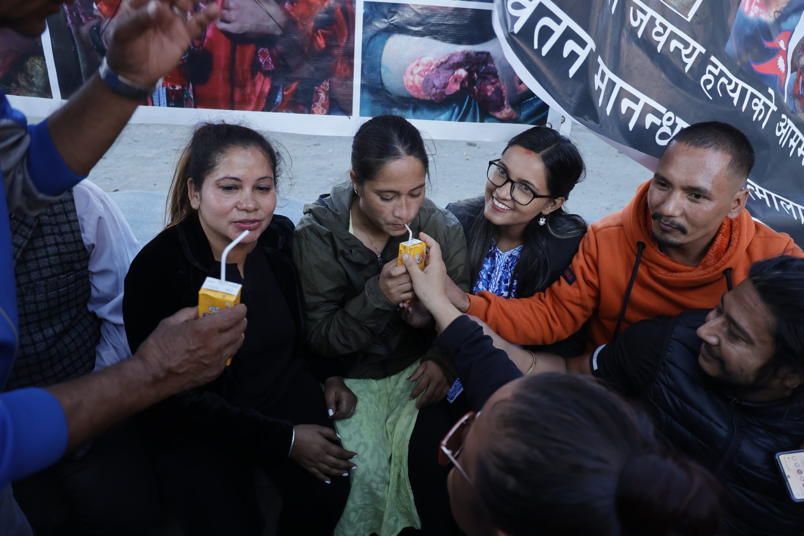 Bharti Manandhar ends hunger strike