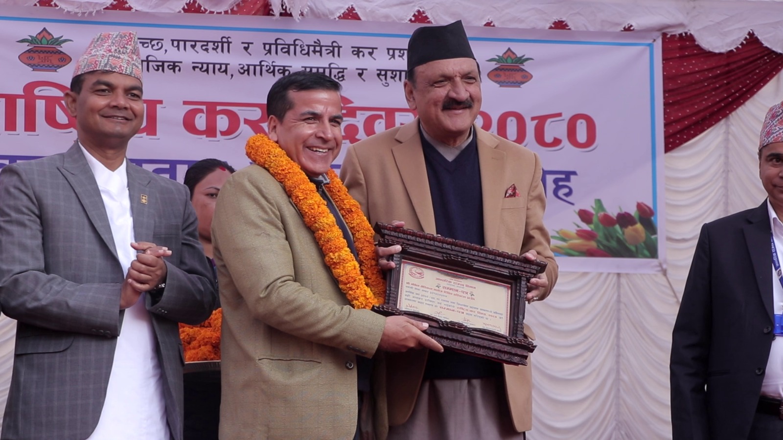 MP Sharma’s ‘Nobel Medical College’ honored for paying the highest tax