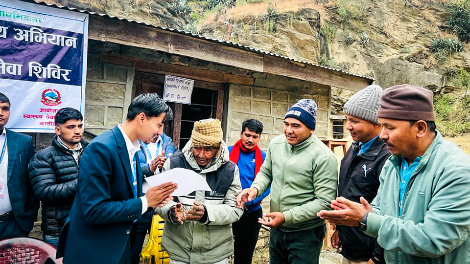 Around 1,000 people benefited from health camp in Kalikot