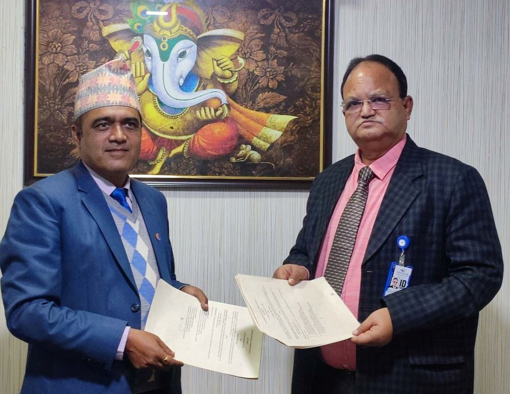 MoU between Lumbini Bikas Bank and Vayodha Hospital