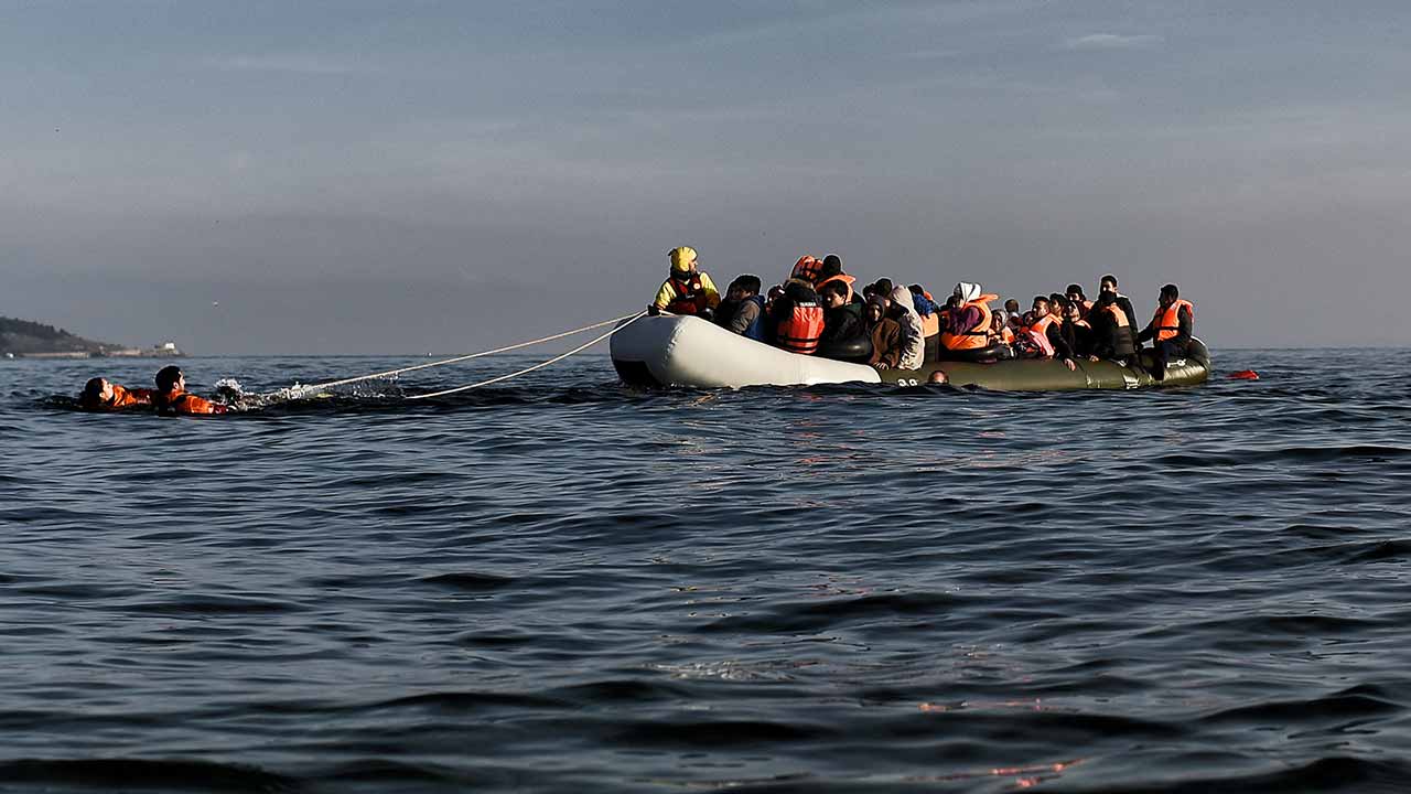 Migrant boat carrying over 60 capsizes in Channel, one dead