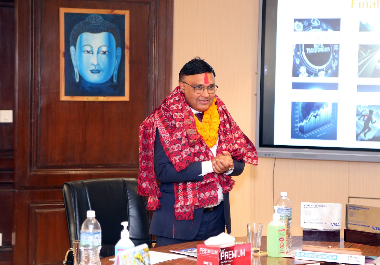 Santosh Koirala reappointed as CEO of Machhapuchhre Bank for the 2nd term
