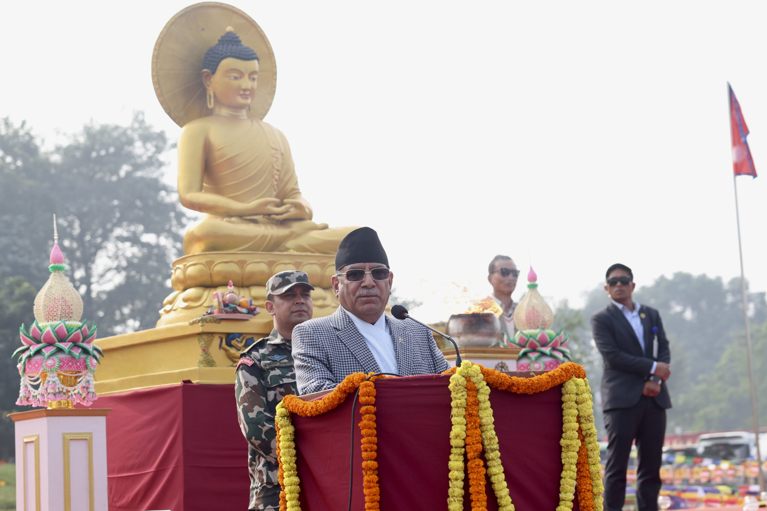 Buddha’s philosophy remains alive until human existence: PM Dahal