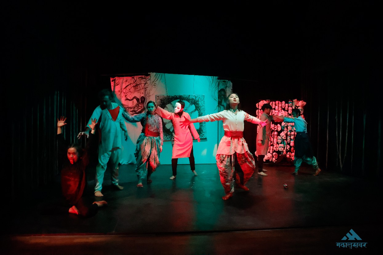 ‘Kumarji Aagya Garnu Huncha’ being staged in Sarwanaam Theatre (photos)