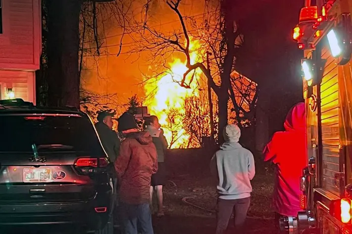 Suspect inside home that exploded near Washington, D.C. presumed dead