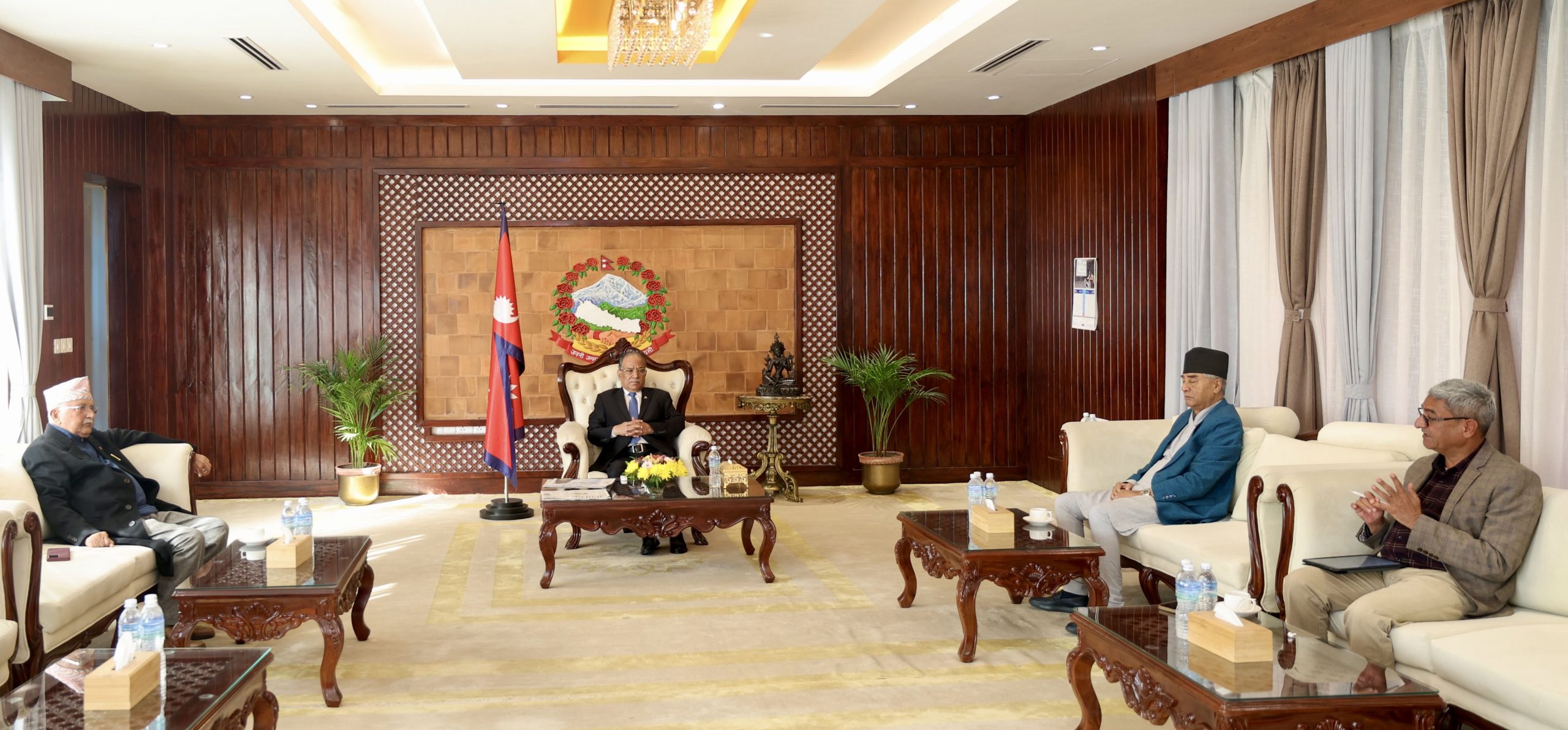 Top-level meeting addresses transitional justice progress, set to met again on Monday