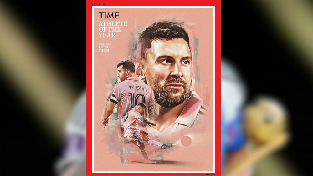 Lionel Messi named Time Magazine’s ‘Athlete of the Year’