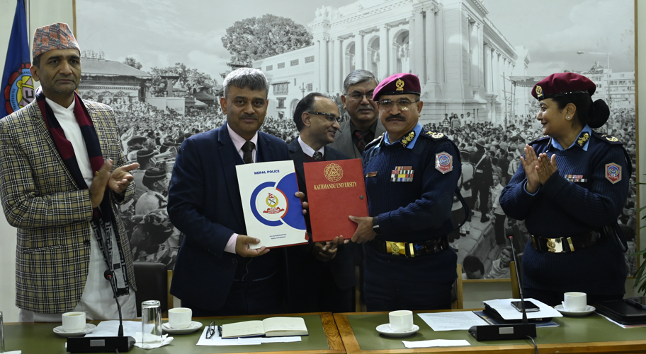 MoU signed between KU & Nepal Police Hospital