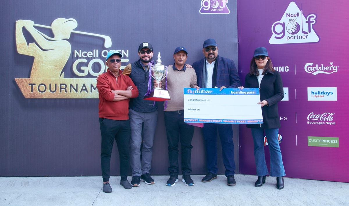 Ncell open Golf Tournament: Babu Sherpa wins the title