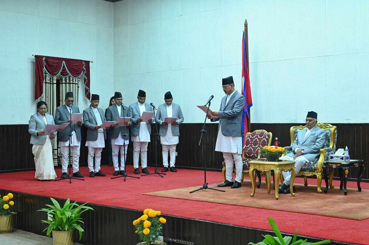 Newly appointed six SC judges took oath