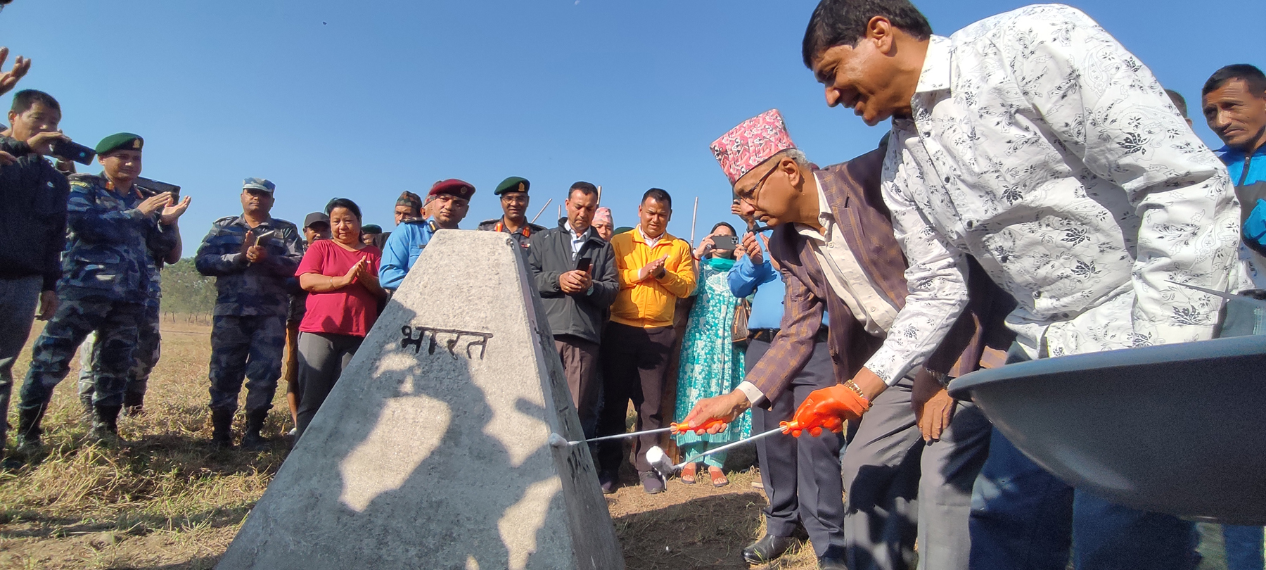 Repair of border pillars along Nepal-India border begins from today