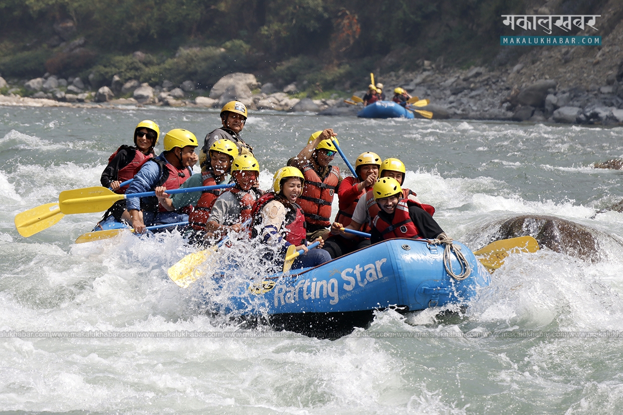 Rafting on Kali Gandaki River ends for the season