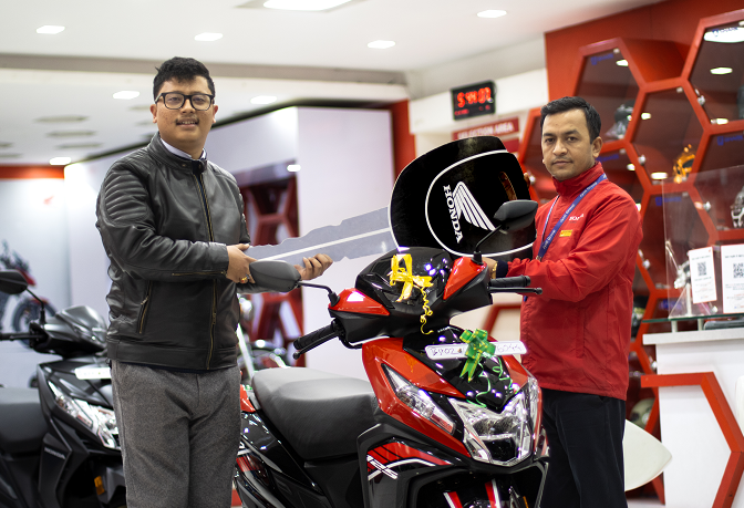 Sales and distribution of Honda Dio125 begins