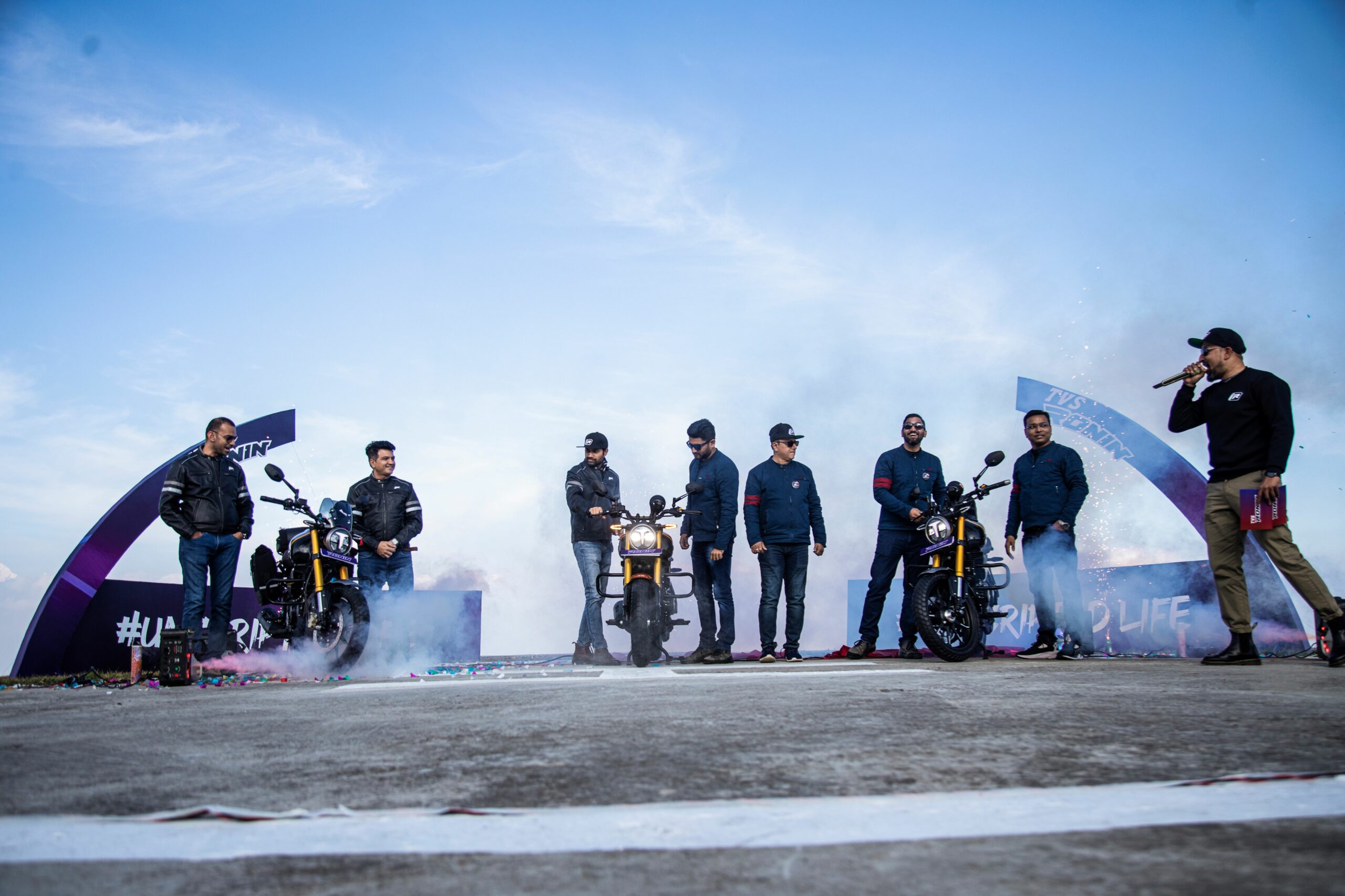 TVS motor company launches TVS RONIN, its ‘modern-retro’ motorcycle in Nepal