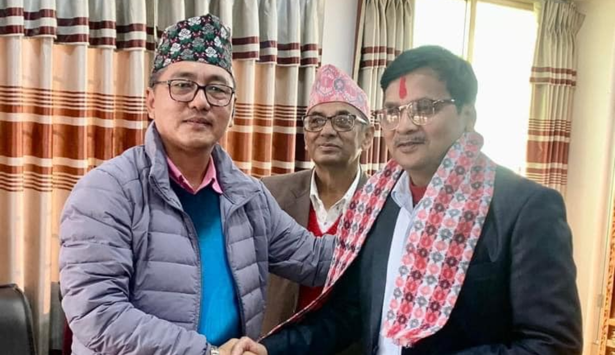 UML leader Karki joins RPP, Lingden welcomed him