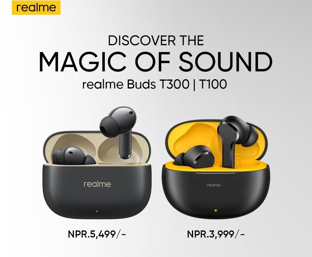 Elevating the audio experience: realme unveils the Buds T300 & the Buds T100