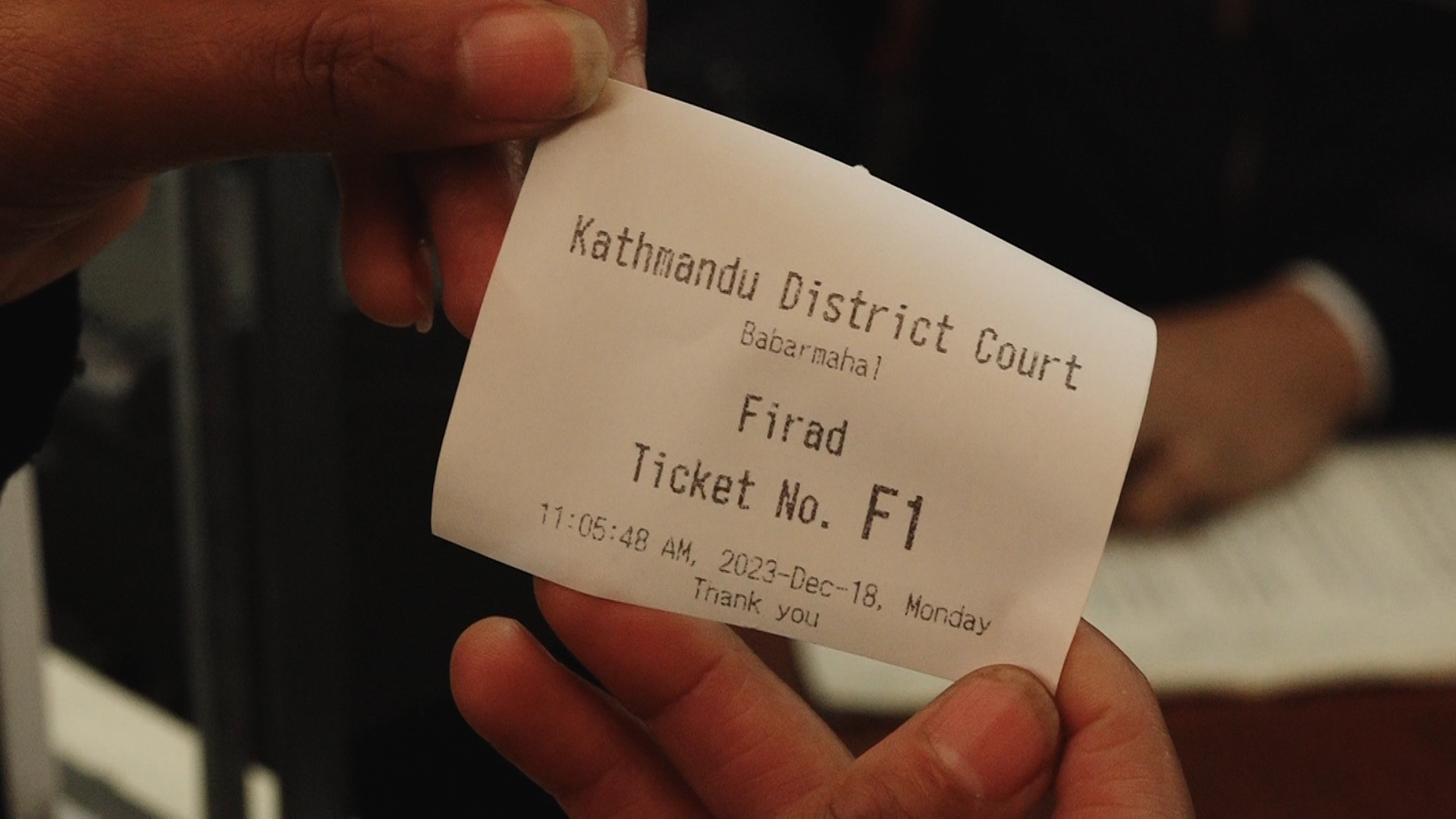Kathmandu District Court begins token system to manage crowd