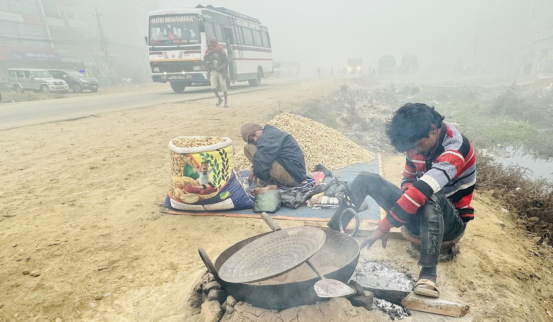 Freezing cold affects life in Madhesh