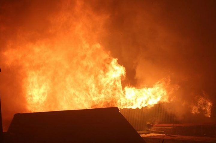 Fire engulfs seven houses in Birgunj