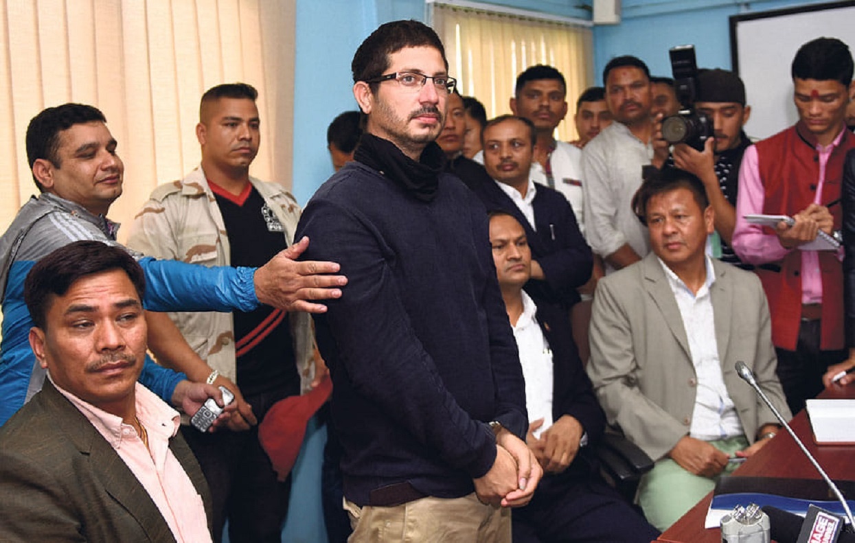 Gold Case: Gore taken to Singh Durbar from the Central Jail to take statement