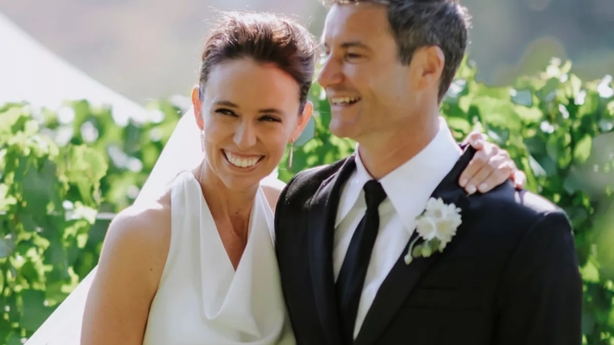 Former New Zealand PM Jacinda Ardern ties knot