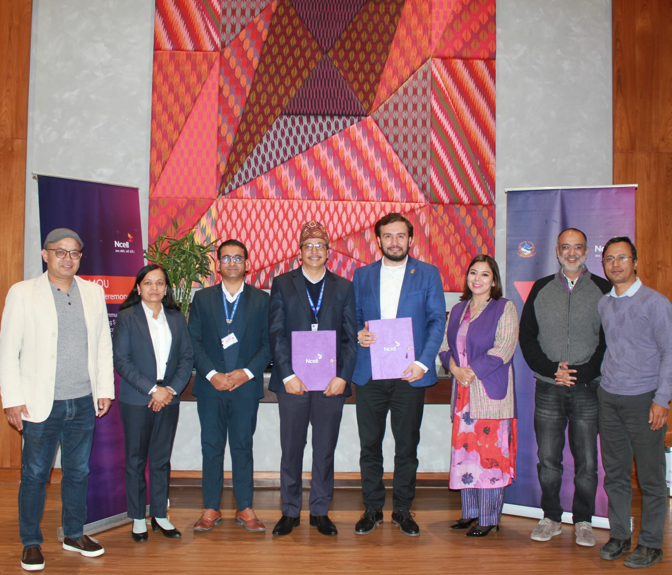 Ncell, DHM sign MoU strengthening early warning systems to cover 13 hazards