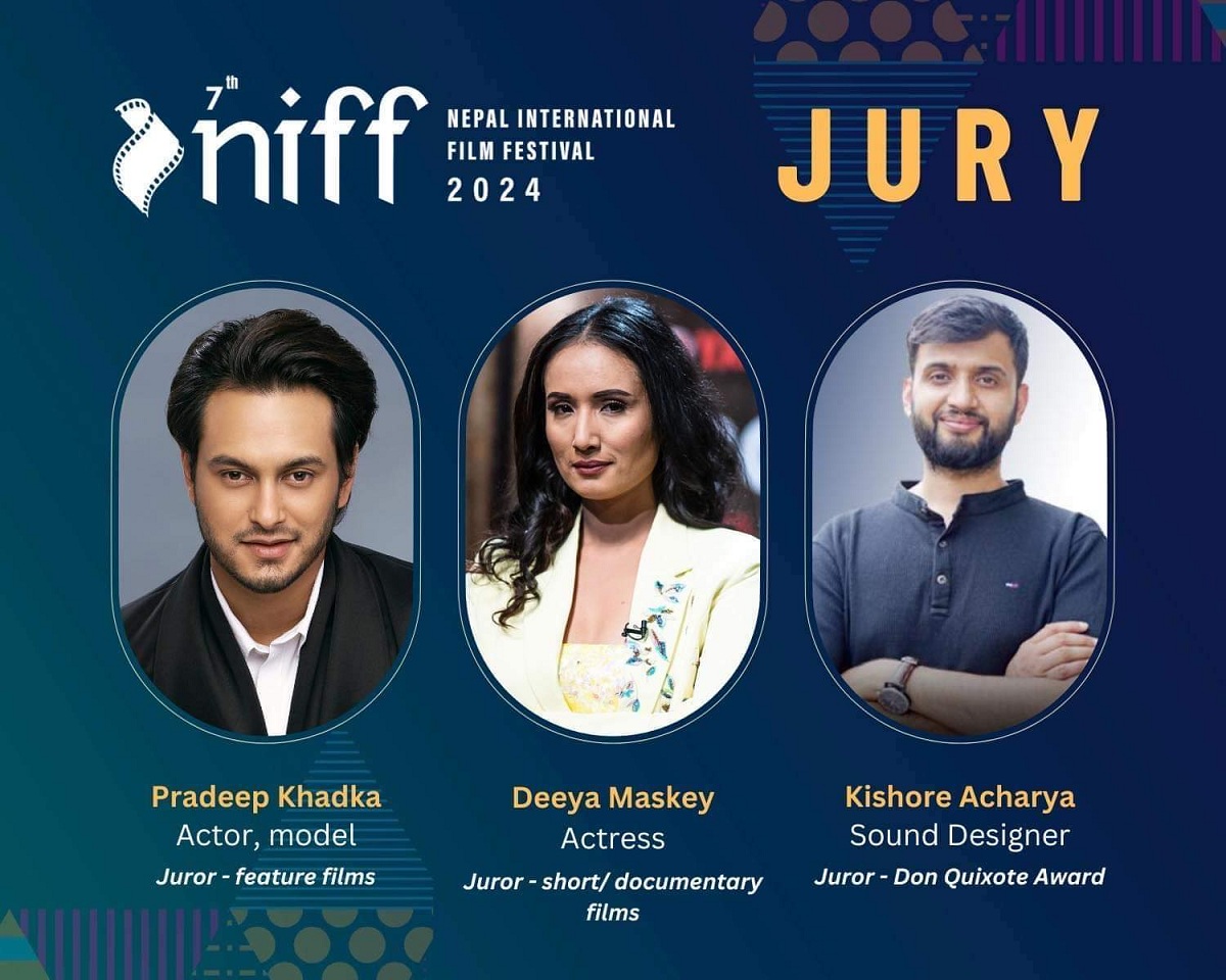 Pradeep Khadka, Diya Maskes & Kishor Acharya nominated as NIFF jury