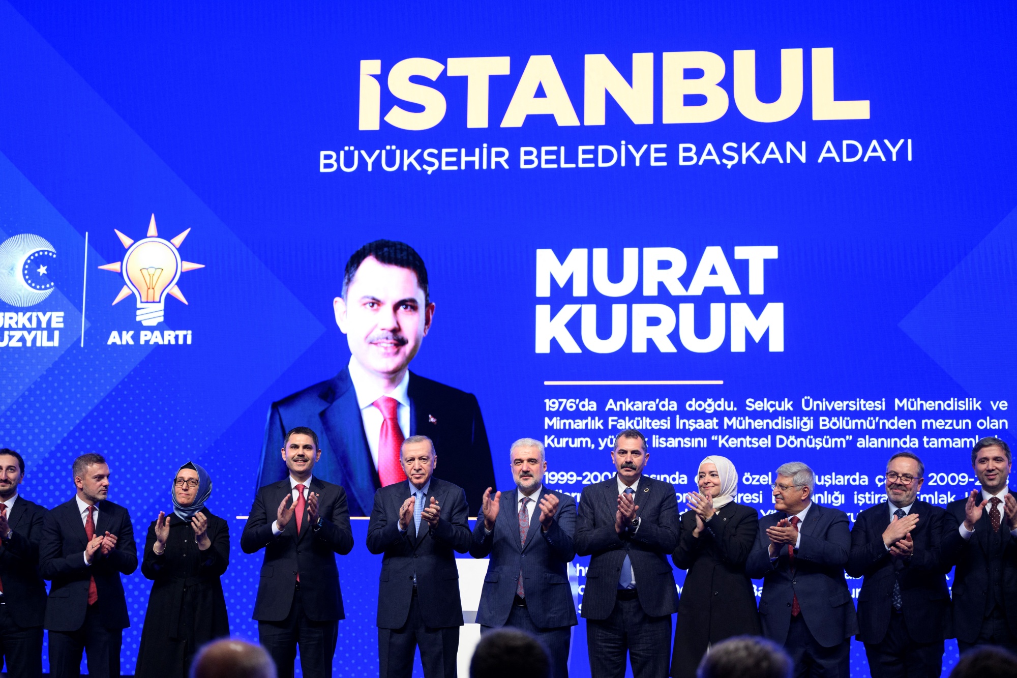 Erdogan names ex-minister as Istanbul mayor candidate