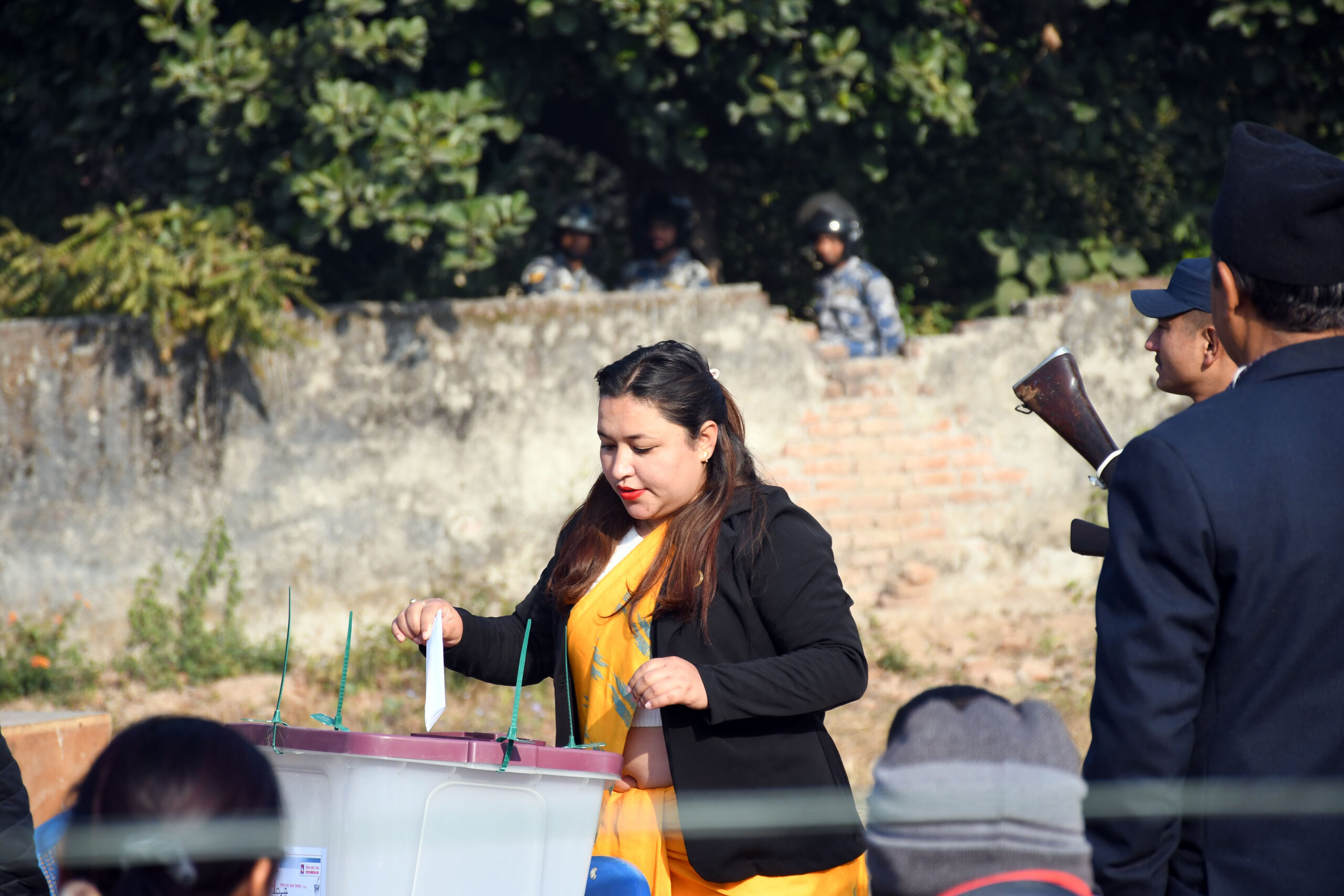 99 percent voter turnout in NA election