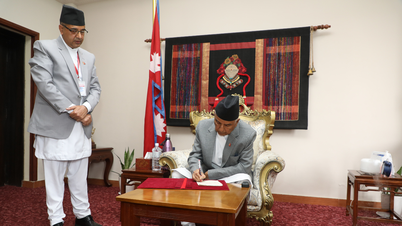 President Paudel issued latest economic ordinance