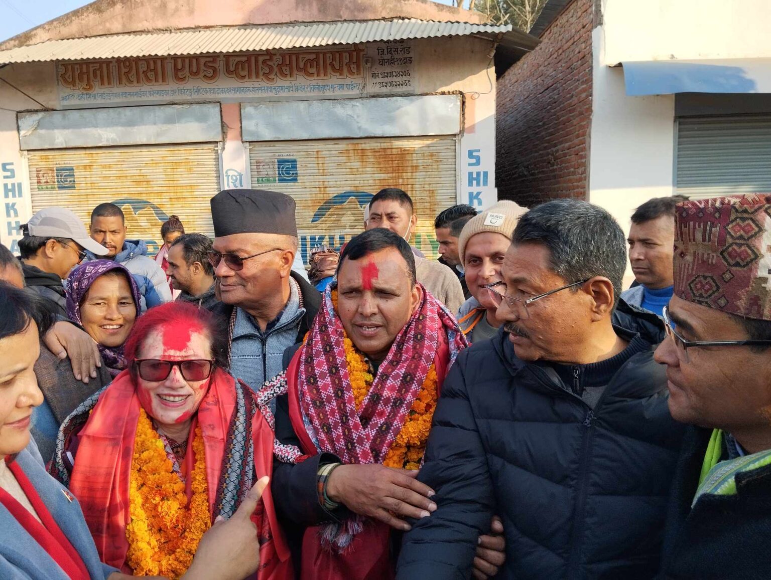 Alliance candidates won both seats in Lumbini