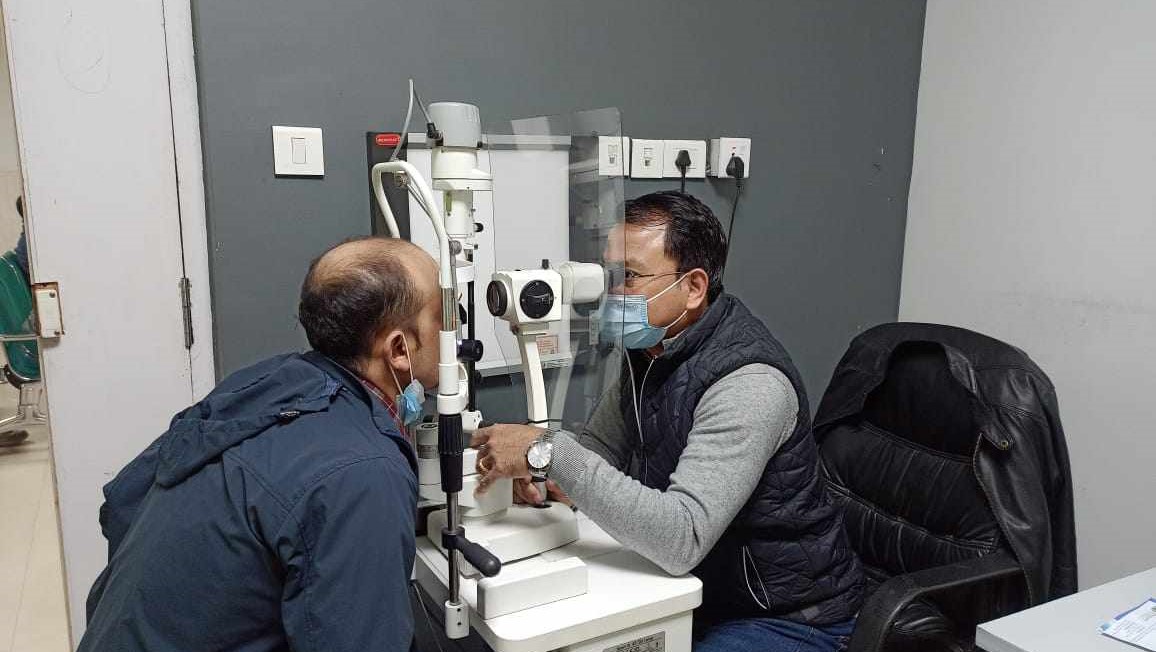 Chirayu National Hospital’s free eye check-up & retinopathy camp, serving over 200 individuals