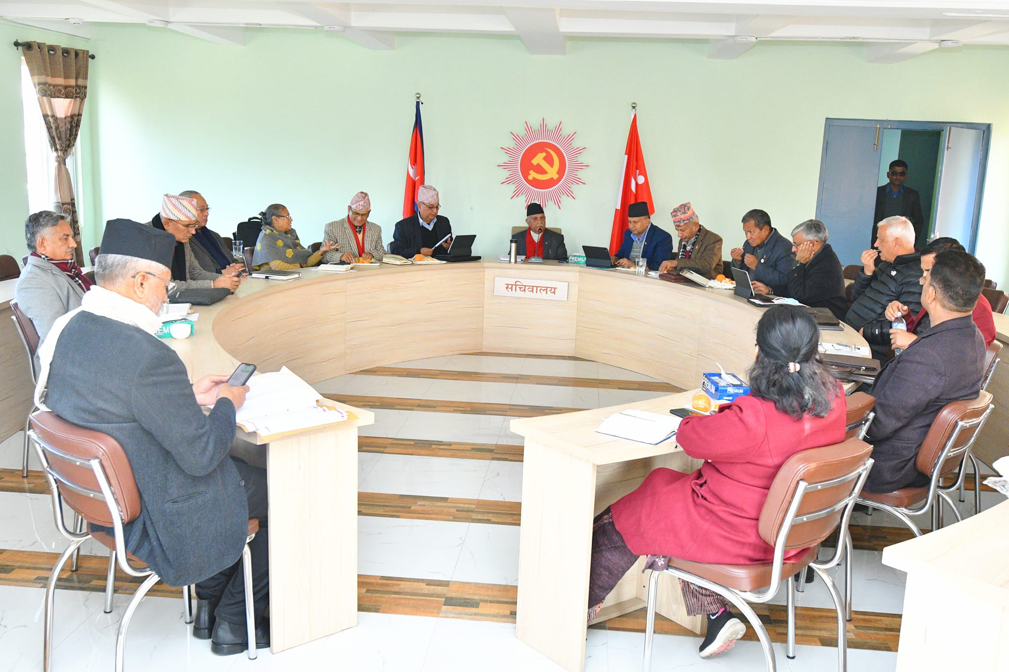 UML’s decides to contest all 19 seats in the NA election
