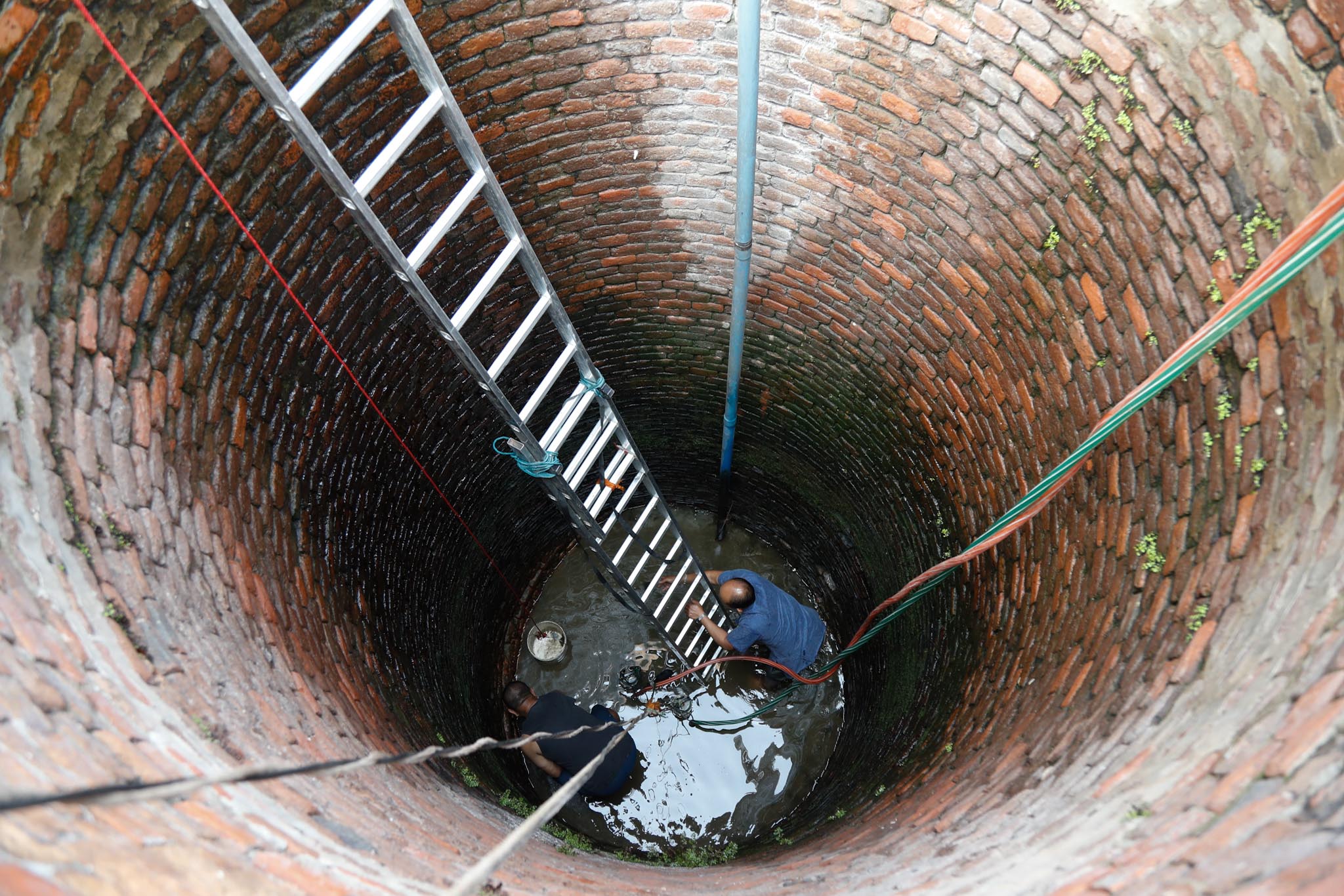 Women fell into the well of Imadol rescued