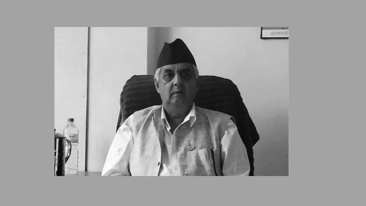 Death of former minister Paudel due to a bus collision
