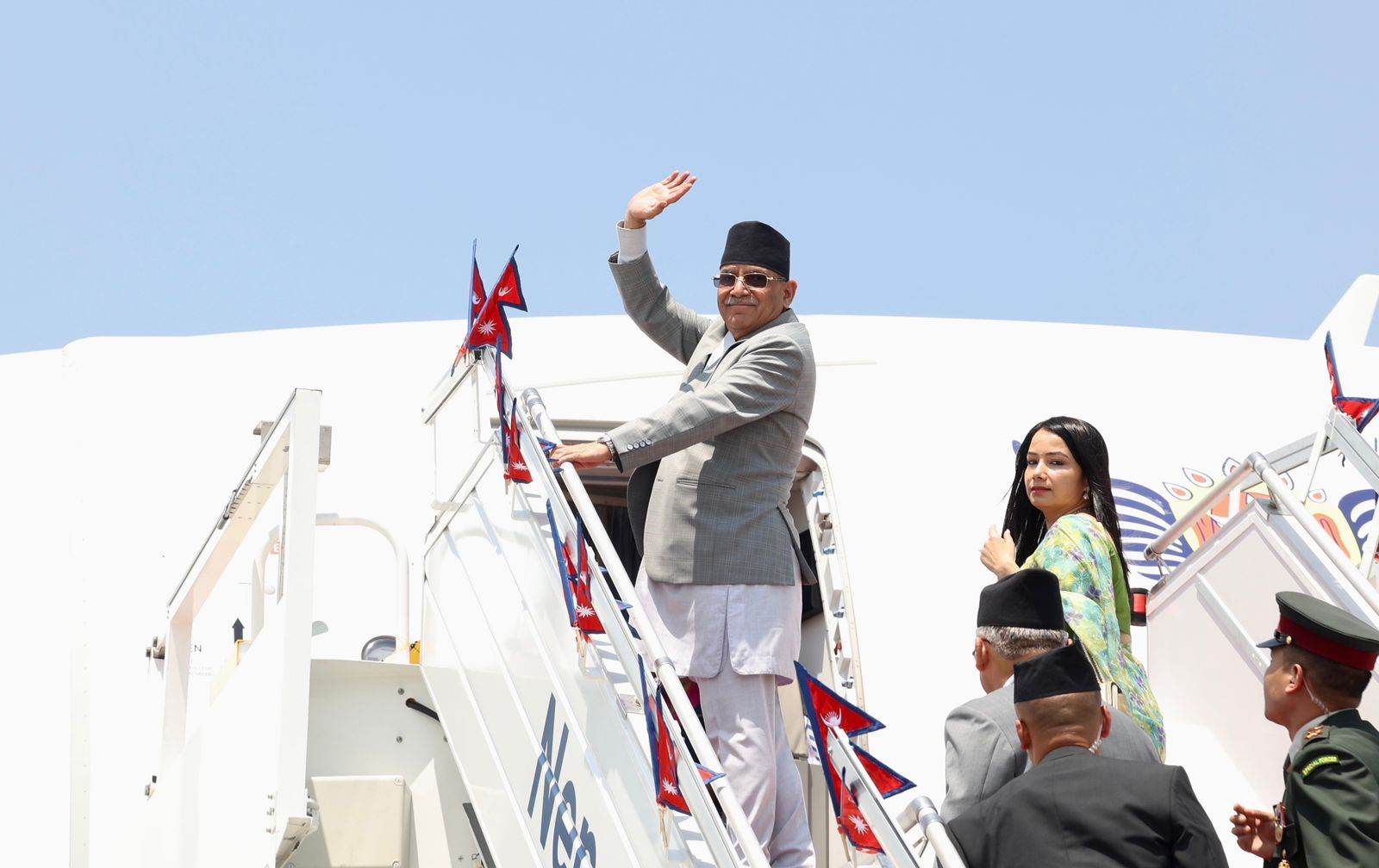 PM Prachanda leaving to Uganda on Jan 18 with daughter Ganga